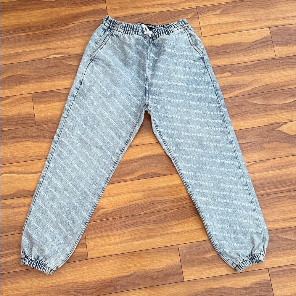 Alexander Wang Light Blue High Rise Jeans